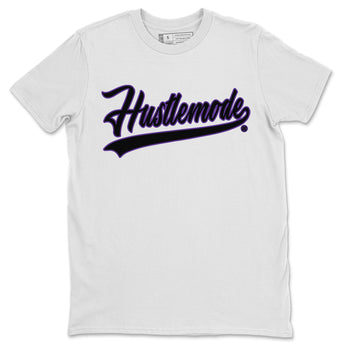 Air Jordan 12 Field Purple Sneaker Match Tees Hustle Mode Sneaker Tees Jordan Jordan 12 Lakers Sneaker Release Tees Unisex Shirts White 2