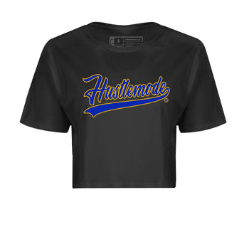 Air Jordan 14 Laney Sneaker Match Tees Hustle Mode Sneaker Tees Jordan 14 Laney Sneaker Release Tees Women's Shirts Black 2
