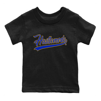Air Jordan 14 Laney Sneaker Match Tees Hustle Mode Sneaker Tees Jordan 14 Laney Sneaker Release Tees Kids Shirts Black 2