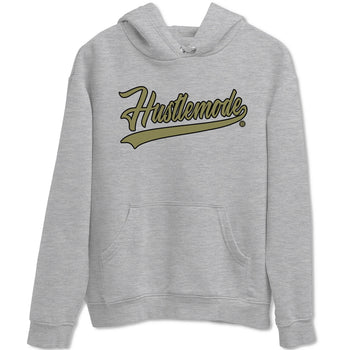 Air Jordan 4 Medium Olive shirt to match jordans Hustle Mode sneaker tees Jordan 4 Retro Medium Olive SNRT Sneaker Tees Sneaker Matching Clothing Brand Unisex Sneaker Tee Heather Grey 2 T-Shirt