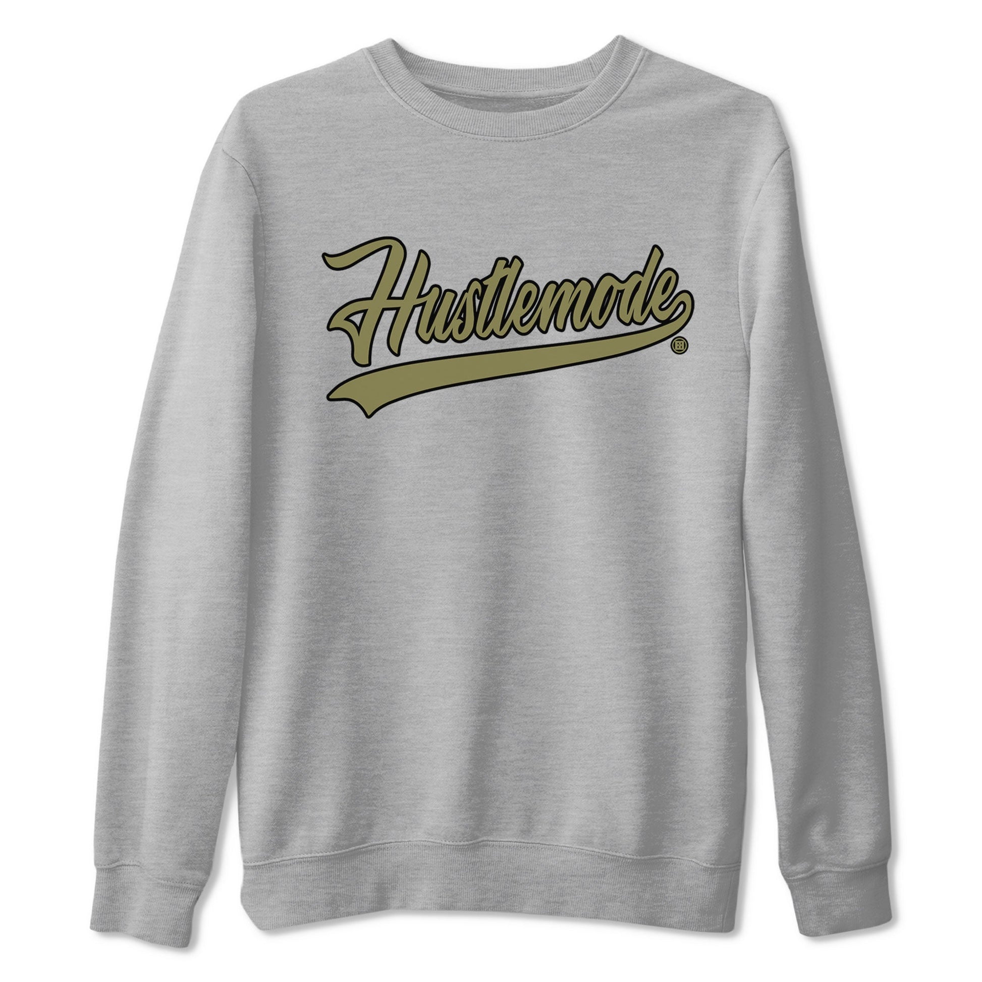 Air Jordan 4 Medium Olive shirt to match jordans Hustle Mode sneaker tees Jordan 4 Retro Medium Olive SNRT Sneaker Tees Sneaker Matching Clothing Brand Unisex Sneaker Tee Heather Grey 2 T-Shirt