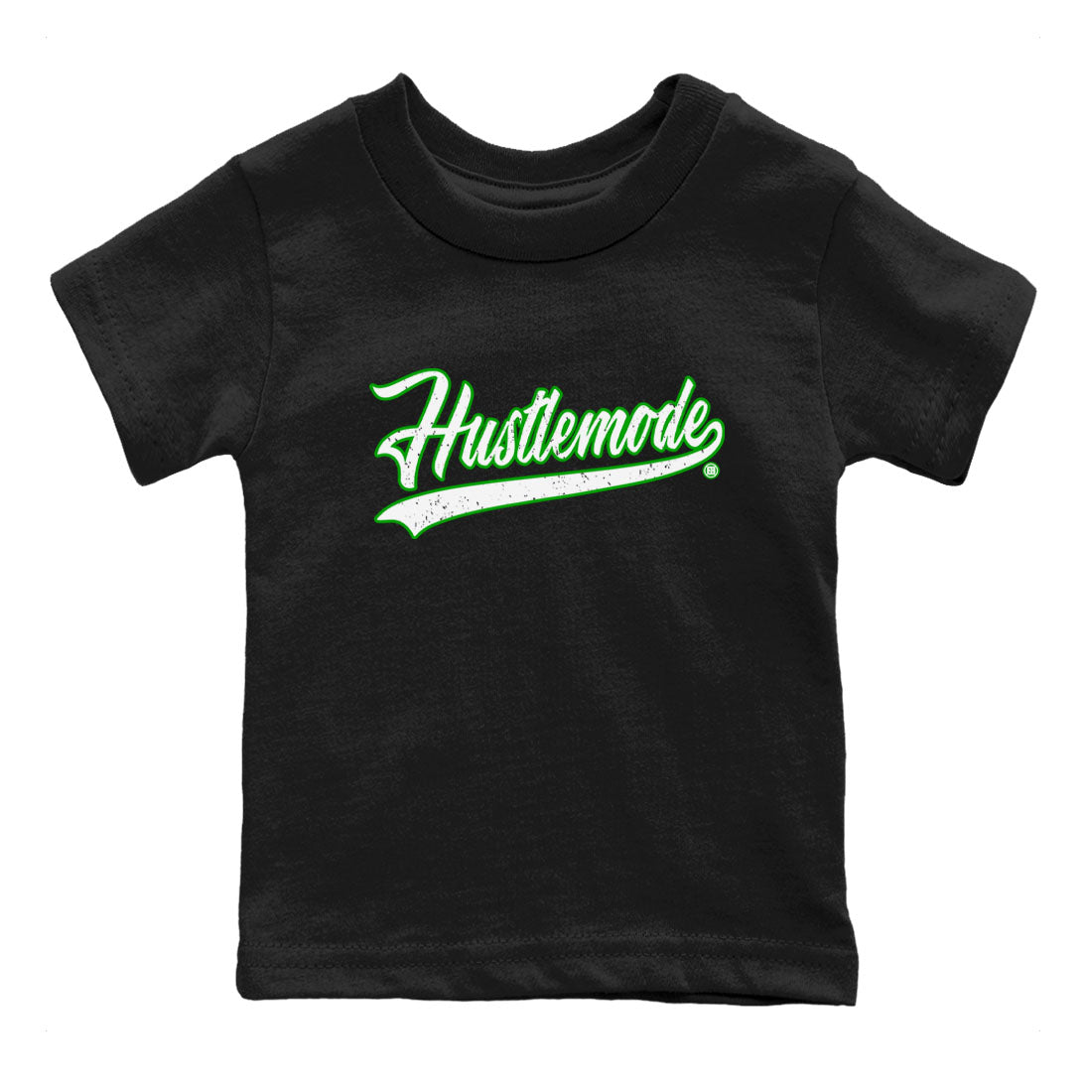 5s Lucky Green shirt to match jordans Hustle Mode sneaker tees Air Jordan 5 Retro Lucky Green SNRT sneaker release tees baby toddler Black 2 cotton Shirt