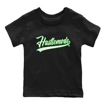 5s Lucky Green shirt to match jordans Hustle Mode sneaker tees Air Jordan 5 Retro Lucky Green SNRT sneaker release tees baby toddler Black 2 cotton Shirt