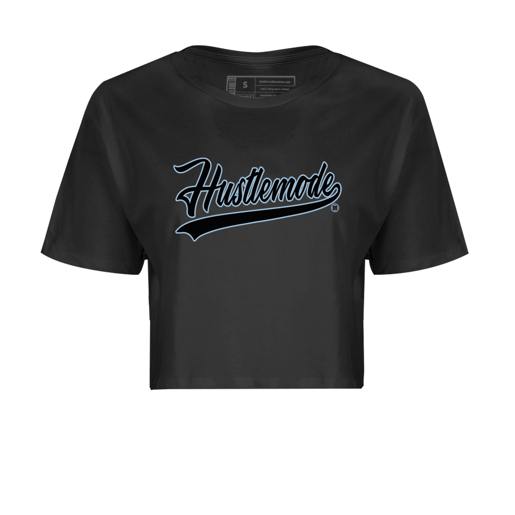 Jordan 7 Chambray T-Shirt Hustle Mode Sneaker Tees Air Jordan 7 Chambray Sneaker Release Tees Women's Shirts Black 2