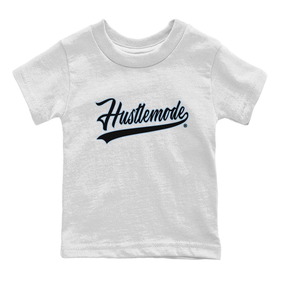 Jordan 7 Chambray T-Shirt Hustle Mode Sneaker Tees Air Jordan 7 Chambray Sneaker Release Tees Kids Shirts White 2