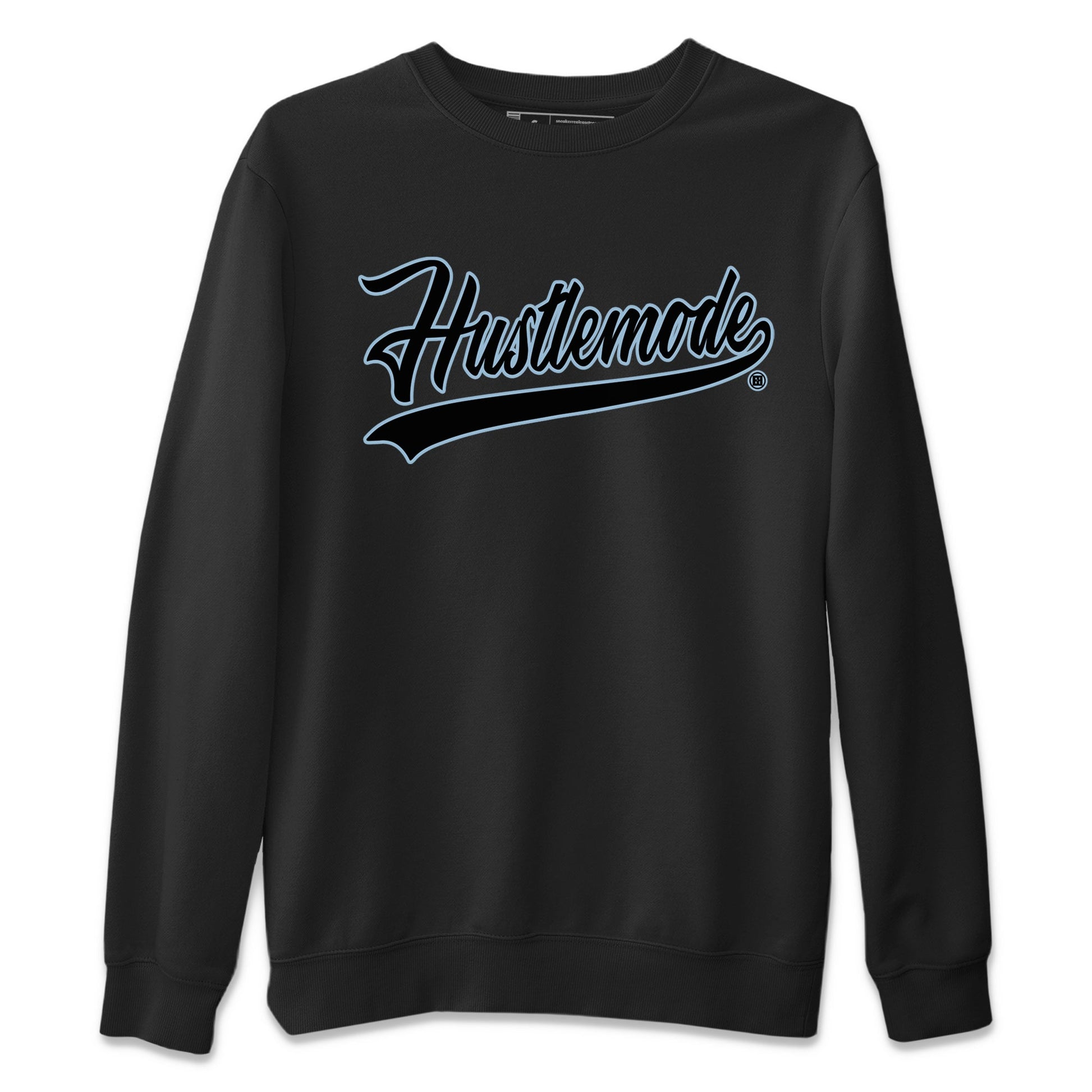 Jordan 7 Chambray T-Shirt Hustle Mode Sneaker Tees Air Jordan 7 Chambray Sneaker Release Tees Unisex Shirts Black 2