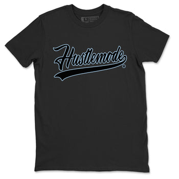 Jordan 7 Chambray T-Shirt Hustle Mode Sneaker Tees Air Jordan 7 Chambray Sneaker Release Tees Unisex Shirts Black 2