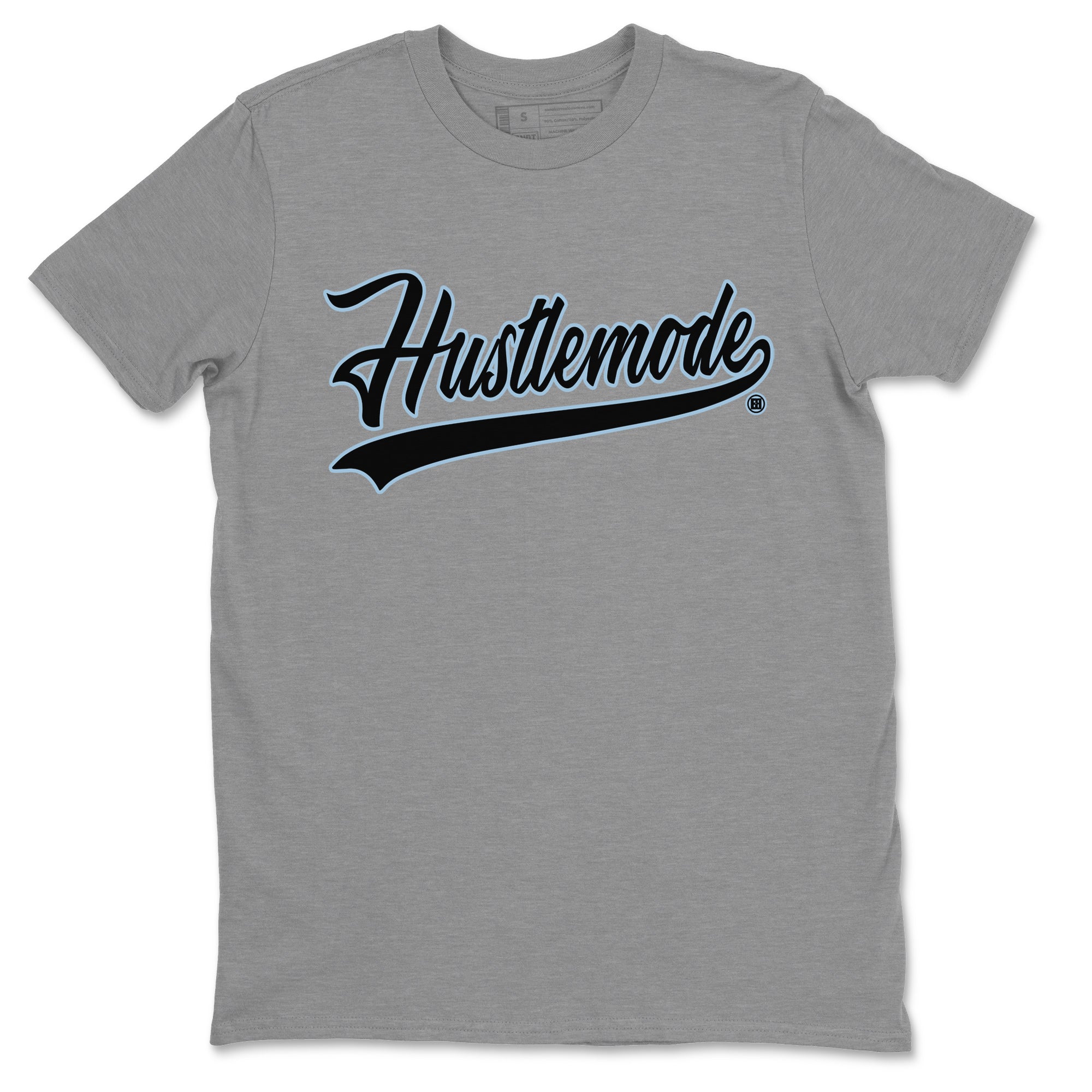 Jordan 7 Chambray T-Shirt Hustle Mode Sneaker Tees Air Jordan 7 Chambray Sneaker Release Tees Unisex Shirts Heather Grey 2