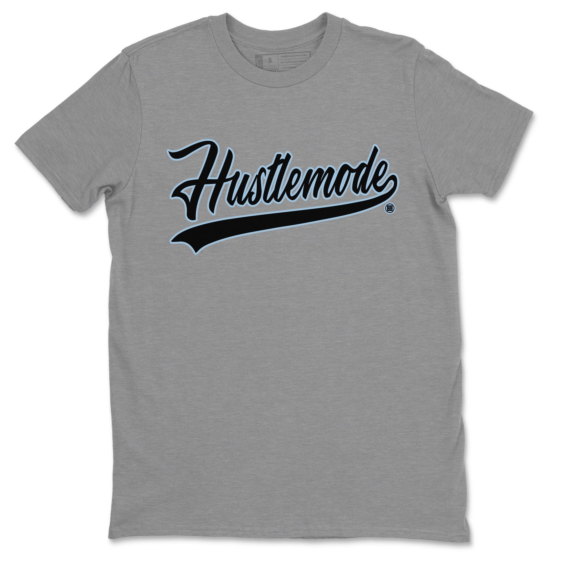 Jordan 7 Chambray T-Shirt Hustle Mode Sneaker Tees Air Jordan 7 Chambray Sneaker Release Tees Unisex Shirts Heather Grey 2