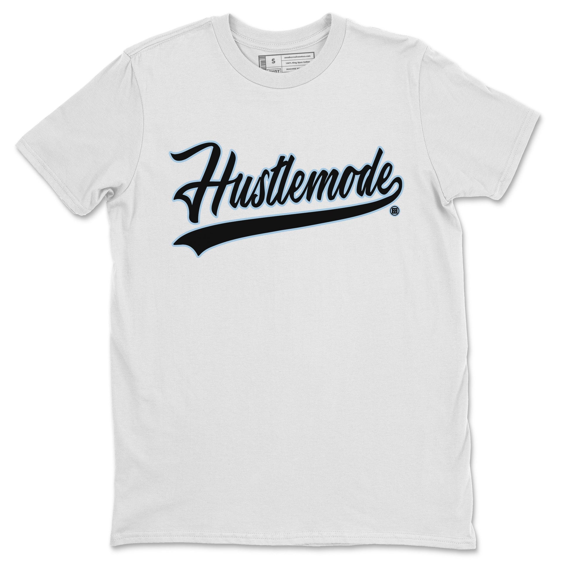 Jordan 7 Chambray T-Shirt Hustle Mode Sneaker Tees Air Jordan 7 Chambray Sneaker Release Tees Unisex Shirts White 2