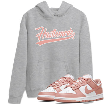 Dunk Low WMNS Rose Whisper shirt to match jordans Hustle Mode sneaker tees Dunk Rose Whisper SNRT Sneaker Release Tees Casual Unisex shirts Heather Grey 1 T-Shirt
