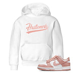 Dunk Low WMNS Rose Whisper shirt to match jordans Hustle Mode sneaker tees Dunk Rose Whisper SNRT Sneaker Release Tees Baby Toddler Kids White 1 T-Shirt