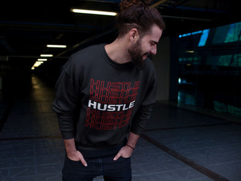 Jordan 1 Heritage Sneaker Match Tees Hustle Typo Sneaker Tees Jordan 1 Heritage Sneaker Release Tees Unisex Shirts