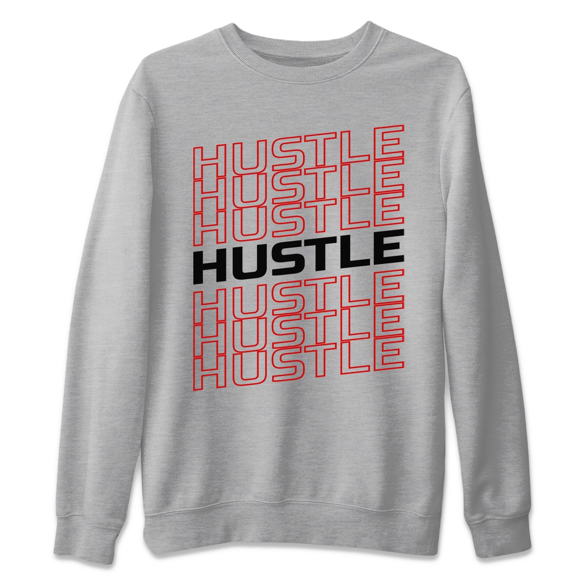 Jordan 1 Heritage Sneaker Match Tees Hustle Typo Sneaker Tees Jordan 1 Heritage Sneaker Release Tees Unisex Shirts