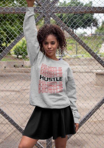Jordan 1 Heritage Sneaker Match Tees Hustle Typo Sneaker Tees Jordan 1 Heritage Sneaker Release Tees Unisex Shirts
