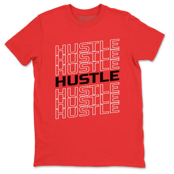 Jordan 1 Heritage Sneaker Match Tees Hustle Typo Sneaker Tees Jordan 1 Heritage Sneaker Release Tees Unisex Shirts
