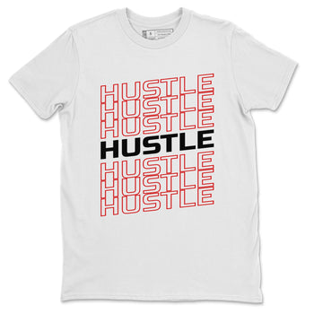 Jordan 1 Heritage Sneaker Match Tees Hustle Typo Sneaker Tees Jordan 1 Heritage Sneaker Release Tees Unisex Shirts