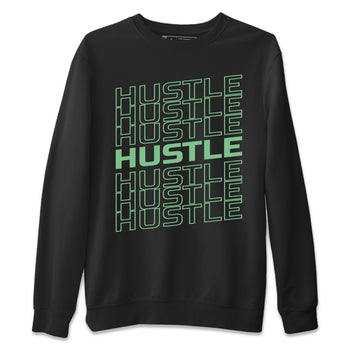 Jordan 6 Mint Foam Sneaker Match Tees Hustle Typo Sneaker Tees Jordan 6 Mint Foam Sneaker Release Tees Unisex Shirts