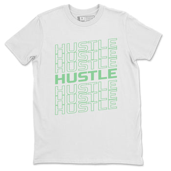 Jordan 6 Mint Foam Sneaker Match Tees Hustle Typo Sneaker Tees Jordan 6 Mint Foam Sneaker Release Tees Unisex Shirts