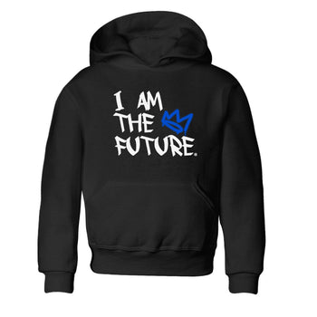 AJ1 Retro Royal Reimagined shirt to match jordans I Am The Future sneaker tees Air Jordan 1 Royal Reimagined SNRT Sneaker Tees Casual Crew Neck T-Shirt Baby Toddler Black 2 T-Shirt