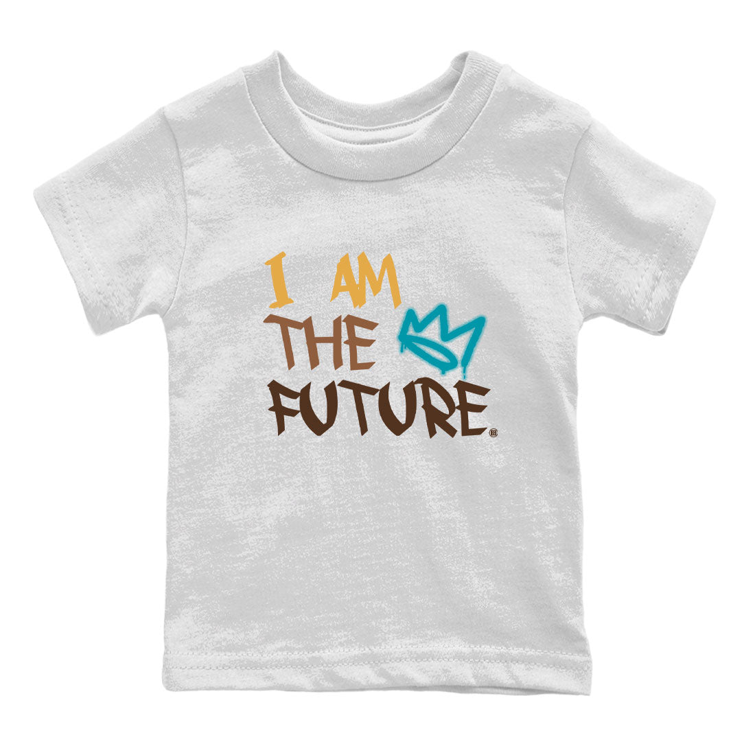 Air Jordan 4 GS Cacao Wow shirt to match jordans I Am The Future sneaker tees Air Jordan 4 Cacao Wow SNRT Sneaker Release Tees Baby Toddler White 2 T-Shirt