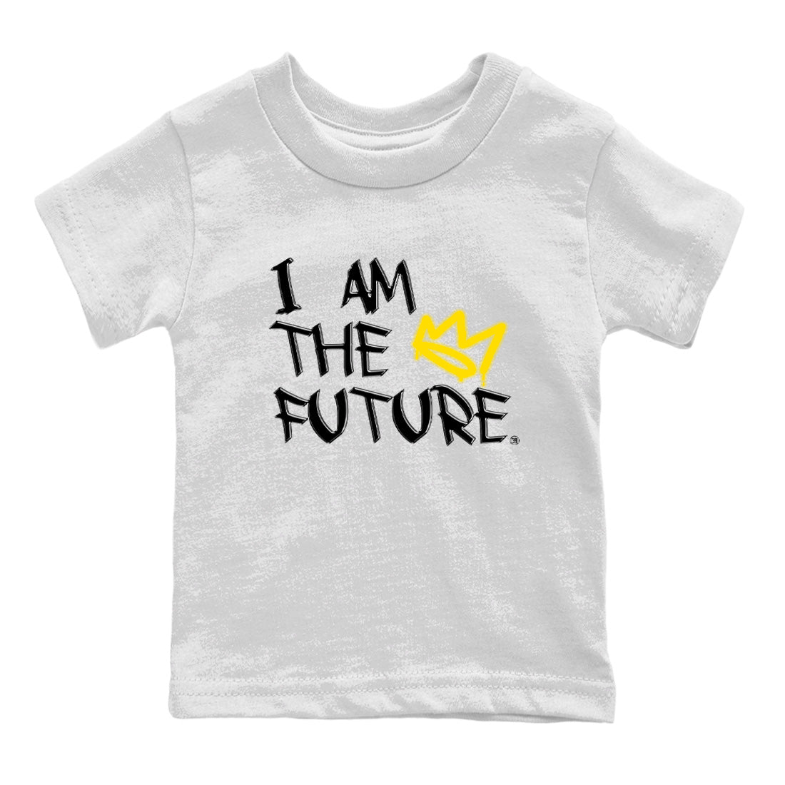 Air Jordan 4 Thunder Sneaker Match Tees I Am The Future Sneaker Tees Air Jordan 4 Retro Thunder Sneaker Release Tees Kids Shirts White 2