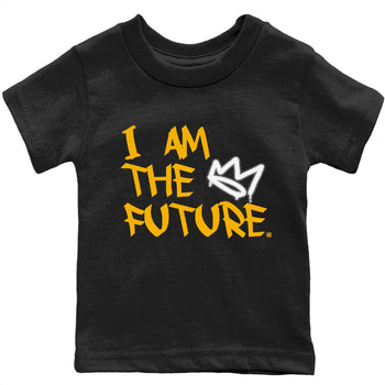 Jordan 1 Yellow Toe Sneaker Match Tees I Am The Future Sneaker Tees Jordan 1 Yellow Toe Sneaker Release Tees Kids Shirts