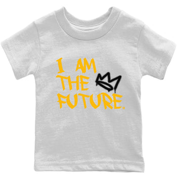 Jordan 1 Yellow Toe Sneaker Match Tees I Am The Future Sneaker Tees Jordan 1 Yellow Toe Sneaker Release Tees Kids Shirts