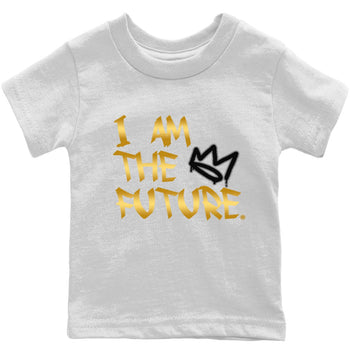 Jordan 12 Black Taxi Sneaker Match Tees I Am The Future Sneaker Tees Jordan 12 Black Taxi Sneaker Release Tees Kids Shirts