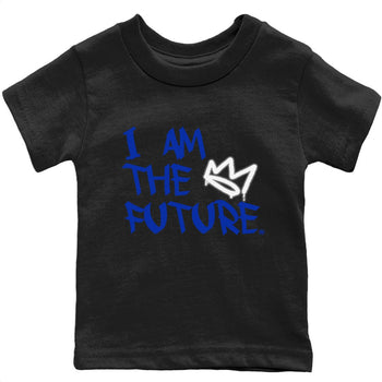 Jordan 12 Hyper Royal Sneaker Match Tees I Am The Future Sneaker Tees Jordan 12 Hyper Royal Sneaker Release Tees Kids Shirts
