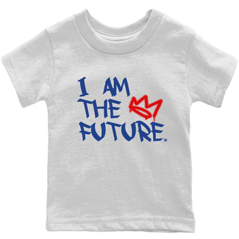 Jordan 13 French Blue Sneaker Match Tees I Am The Future Sneaker Tees Jordan 13 French Blue Sneaker Release Tees Kids Shirts