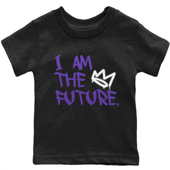 Jordan 3 Dark Iris Sneaker Match Tees I Am The Future Sneaker Tees Jordan 3 Dark Iris Sneaker Release Tees Kids Shirts