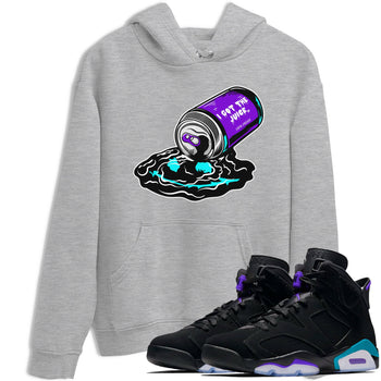 Air Jordan 6 Aqua shirt to match jordans I Got The Juice sneaker tees Jordan 6 Retro Aqua SNRT Sneaker Tees Streetwear Casual Fit Heather Grey 1 T-Shirt