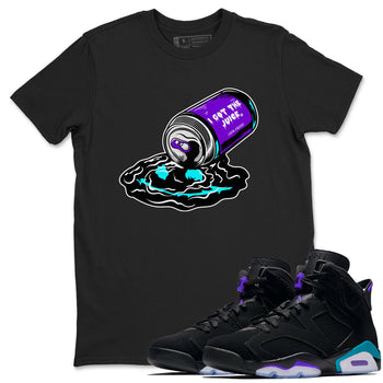 Air Jordan 6 Aqua shirt to match jordans I Got The Juice sneaker tees Jordan 6 Retro Aqua SNRT Sneaker Tees Streetwear Casual Fit Black 1 T-Shirt
