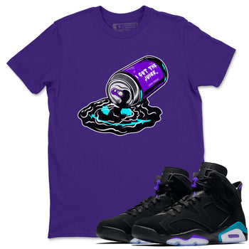 Air Jordan 6 Aqua shirt to match jordans I Got The Juice sneaker tees Jordan 6 Retro Aqua SNRT Sneaker Tees Streetwear Casual Fit Purple 1 T-Shirt