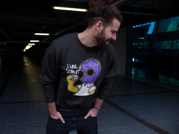Jordan 1 WMNS Court Purple Sneaker Match Tees I Like Donut Sneaker Tees Jordan 1 WMNS Court Purple Sneaker Release Tees Unisex Shirts