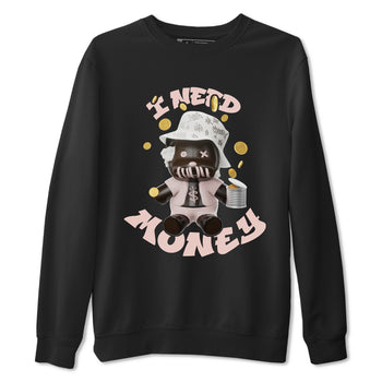 Air Jordan 11 Neapolitan shirt to match jordans I Need Money sneaker tees AJ11 Neapolitan SNRT Sneaker Release Tees Unisex Black 2 T-Shirt