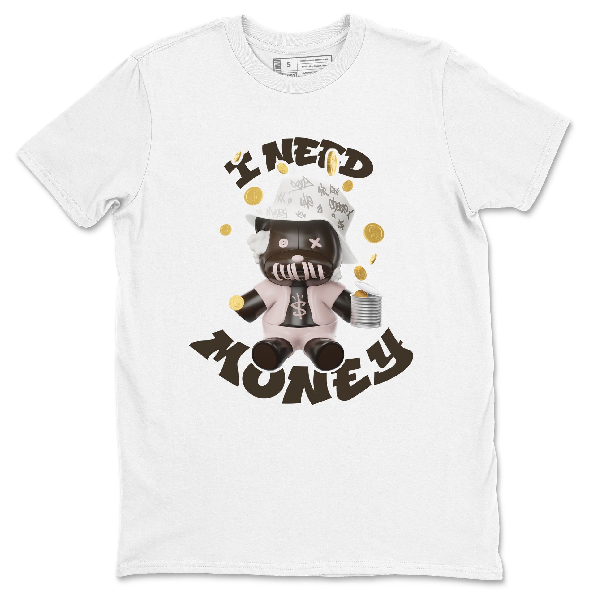 Air Jordan 11 Neapolitan shirt to match jordans I Need Money sneaker tees AJ11 Neapolitan SNRT Sneaker Release Tees Unisex White 2 T-Shirt