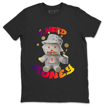 Air Jordan 3 J Balvin shirt to match jordans I Need Money sneaker tees AJ3 Balvin  SNRT Sneaker Release Tees LGBTQ Gay Pride T-Shirt Unisex Black 2 T-Shirt