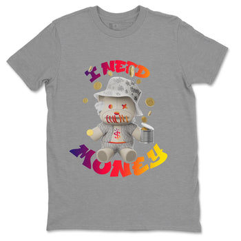 Air Jordan 3 J Balvin shirt to match jordans I Need Money sneaker tees AJ3 Balvin  SNRT Sneaker Release Tees LGBTQ Gay Pride T-Shirt Unisex Heather Grey 2 T-Shirt
