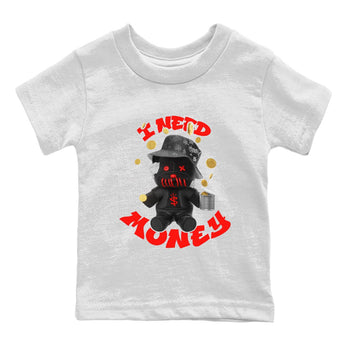 Yeezy 350 Bred shirt to match jordans I Need Money sneaker tees Adidas Yeezy 350 V2 Boost Bred SNRT Sneaker Release Tees Baby Toddler White 2 T-Shirt