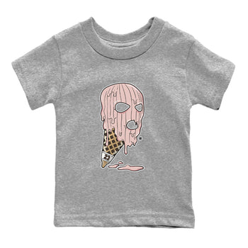Air Jordan 11 Neapolitan shirt to match jordans Ice Cream Mask special sneaker matching tees Jordan 11 WMNS Neapolitan SNRT sneaker tees Baby Toddler Heather Grey 2 T-Shirt