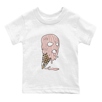 Air Jordan 11 Neapolitan shirt to match jordans Ice Cream Mask special sneaker matching tees Jordan 11 WMNS Neapolitan SNRT sneaker tees Baby Toddler White 2 T-Shirt