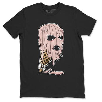 Air Jordan 11 Neapolitan shirt to match jordans Ice Cream Mask special sneaker matching tees Jordan 11 WMNS Neapolitan SNRT sneaker tees Unisex Black 2 T-Shirt