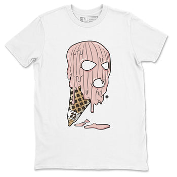 Air Jordan 11 Neapolitan shirt to match jordans Ice Cream Mask special sneaker matching tees Jordan 11 WMNS Neapolitan SNRT sneaker tees Unisex White 2 T-Shirt