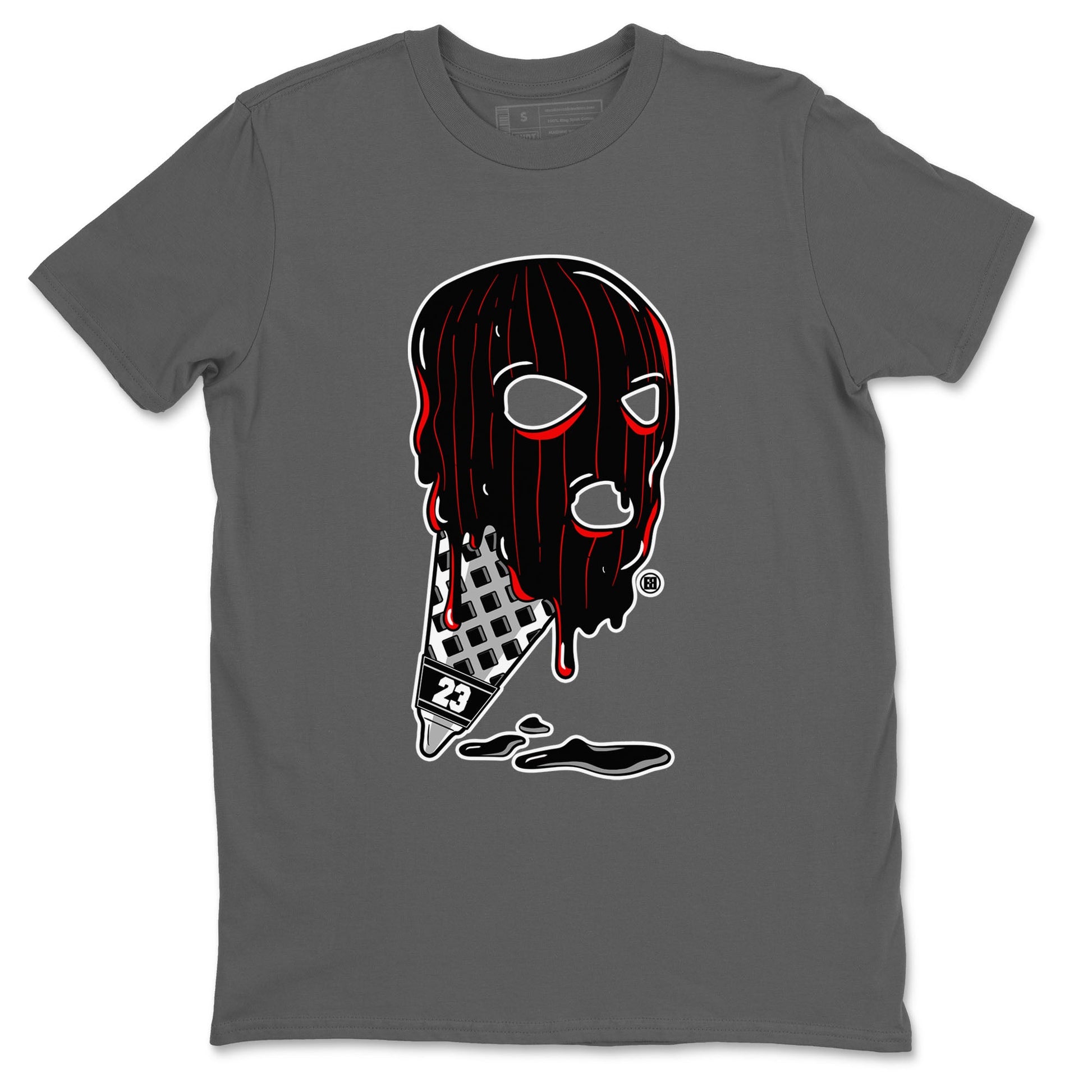 Air Jordan 4 Bred Reimagined shirt to match jordans Ice Cream Mask sneaker tees 4s Bred Reimagined SNRT Sneaker Release Tees unisex cotton Cool Grey 2 crew neck shirt