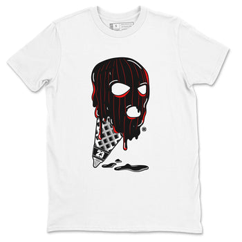 Air Jordan 4 Bred Reimagined shirt to match jordans Ice Cream Mask sneaker tees 4s Bred Reimagined SNRT Sneaker Release Tees unisex cotton White 2 crew neck shirt