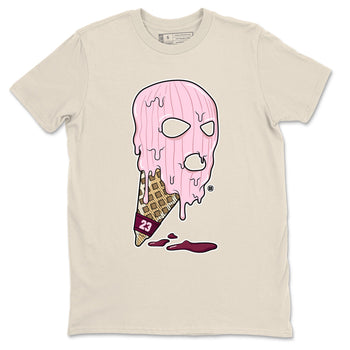 Dunk Low Valentines Day shirt to match jordans Ice Cream Mask special sneaker matching tees Dunk Valentines Day 2023 SNRT sneaker tees Unisex Natural 2 T-Shirt