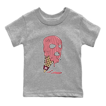 Dunk Low Valentines Day shirt to match jordans Ice Cream Mask special sneaker matching tees Dunk Valentines Day 2024 SNRT sneaker tees Baby Toddler Heather Grey 2 T-Shirt