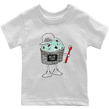 Yeezy 350 Blue Tint Sneaker Match Tees Ice Cream Swag Sneaker Tees Yeezy 350 Blue Tint Sneaker Release Tees Kids Shirts